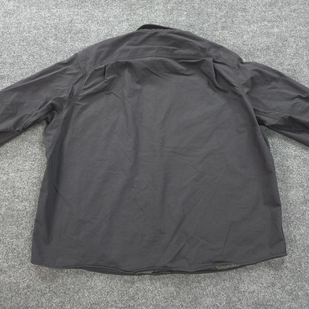 Men's Black Button-Up Shirt - Picture 6 of 11